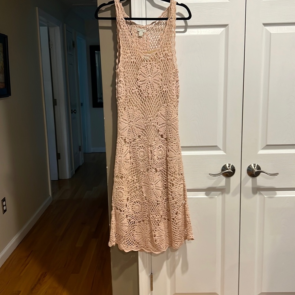 Boston proper crochet dress